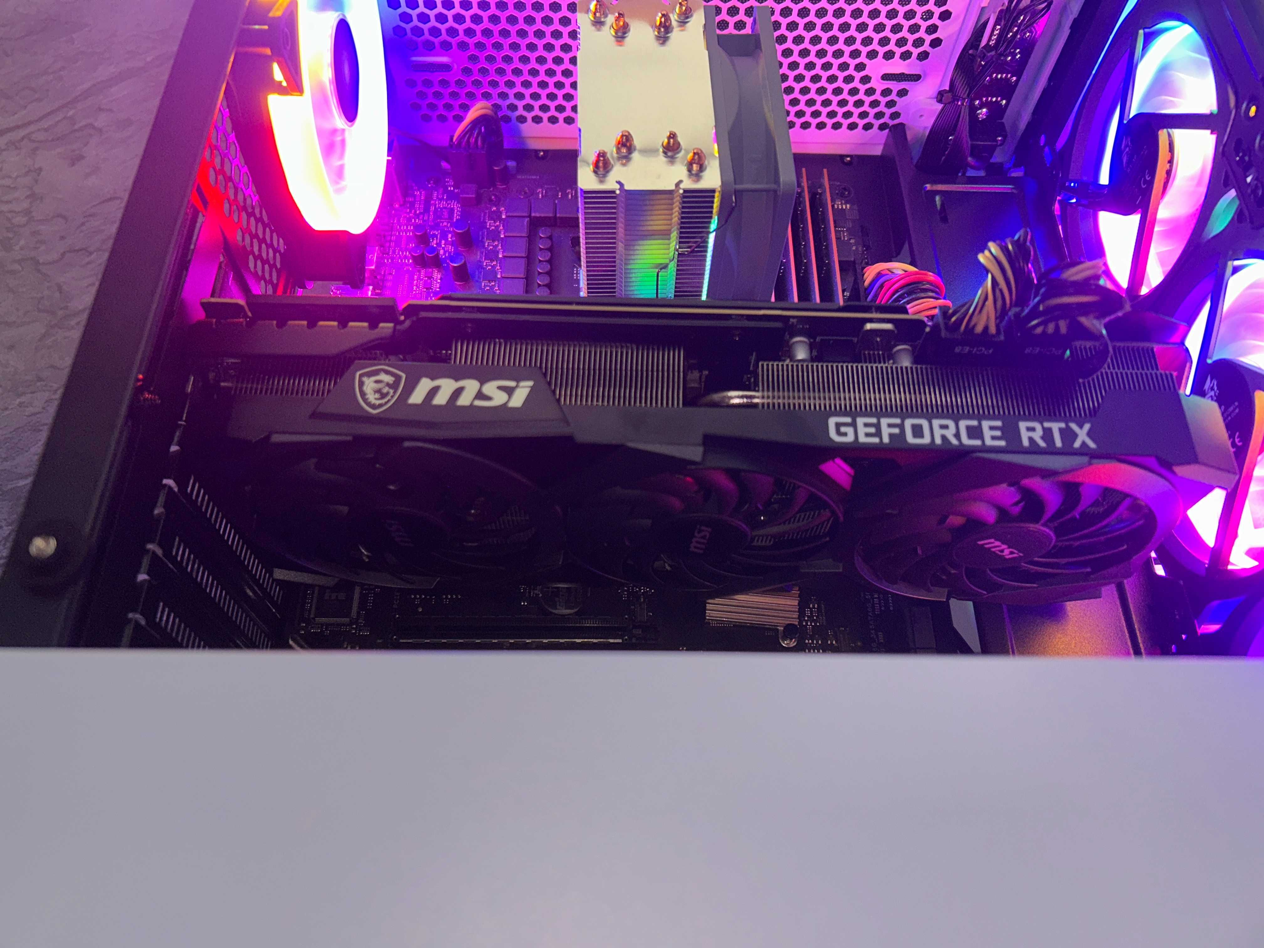 Бесплатная доставка! Игровой ПК Ryzen 7 5700X/32GB DDR4/RTX 3090