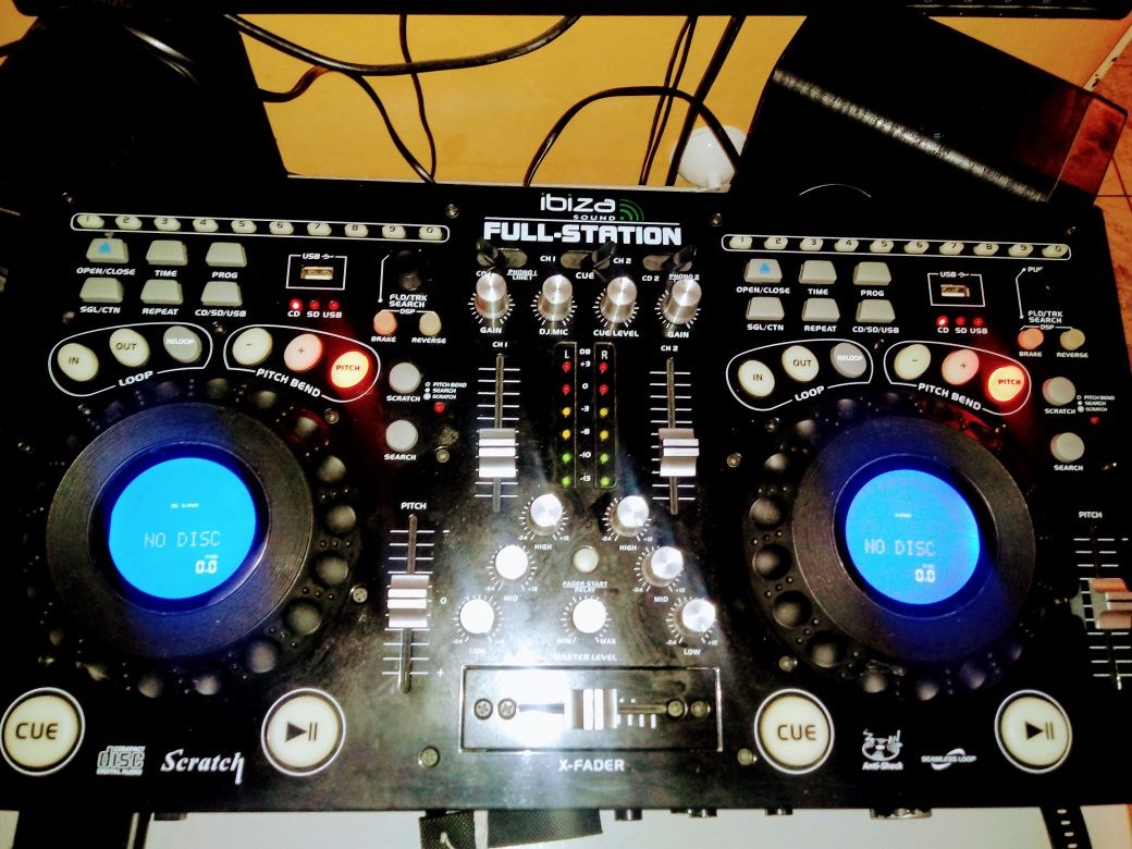 Kontroler cd mp3 usb sd mikser mix