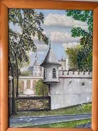 Obraz ręcznie malowany Pejzaż w Kielcach