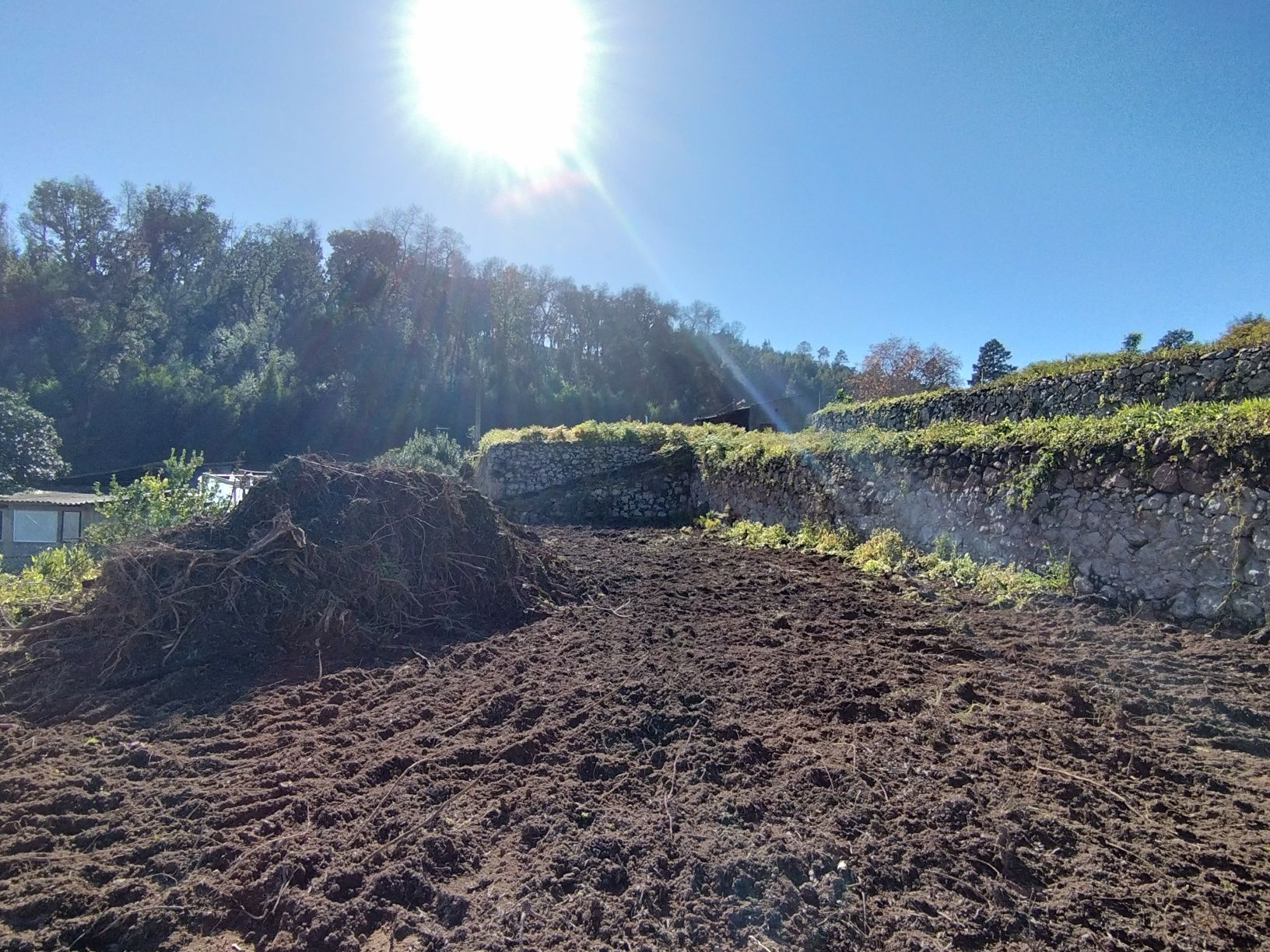 Escavações, limpezas terrenos, valas, piscinas, fossas.