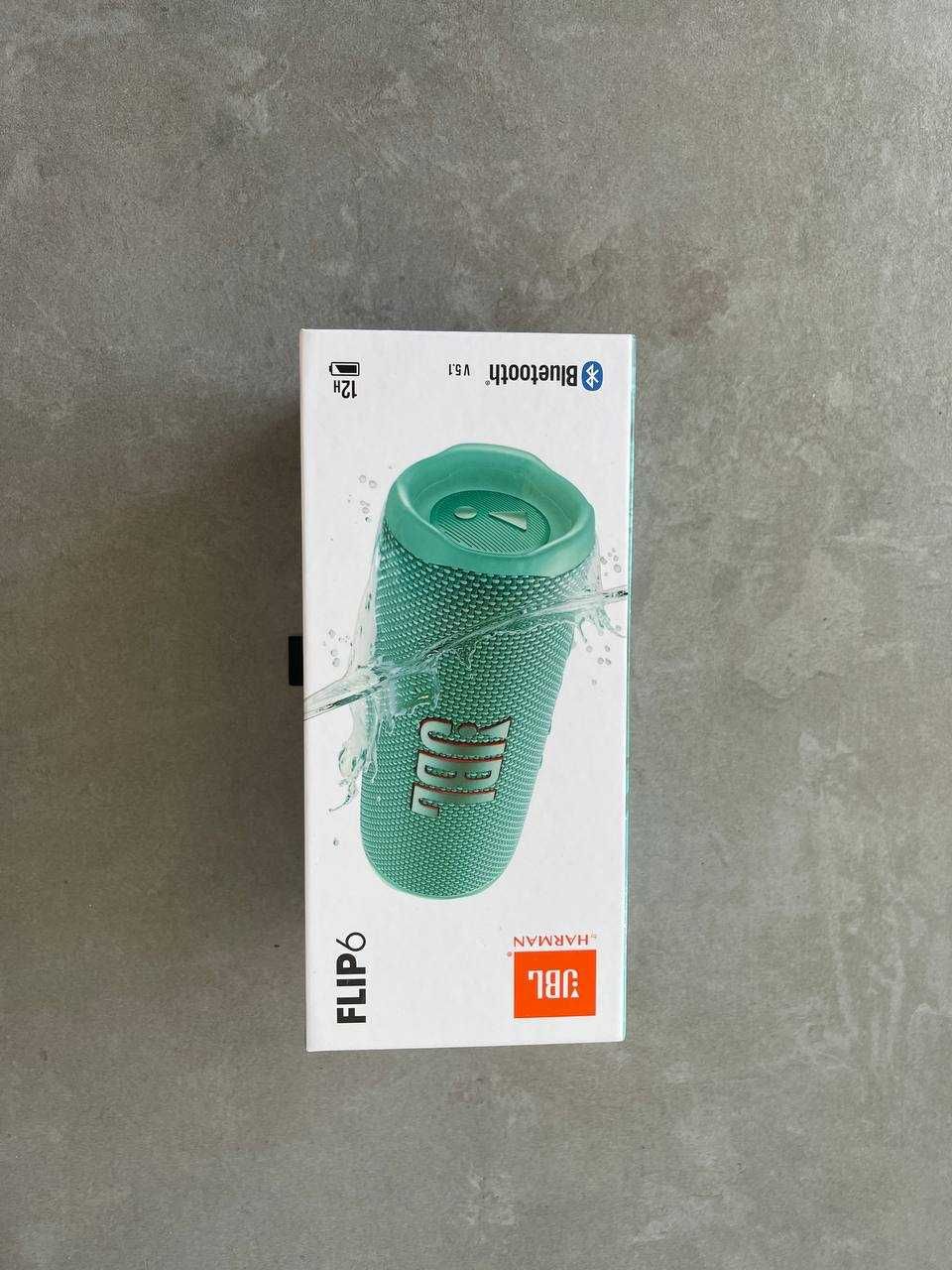 Колонки JBL Flip 6 Black / Red / Blue / Teal / Grey - ОРИГІНАЛ!