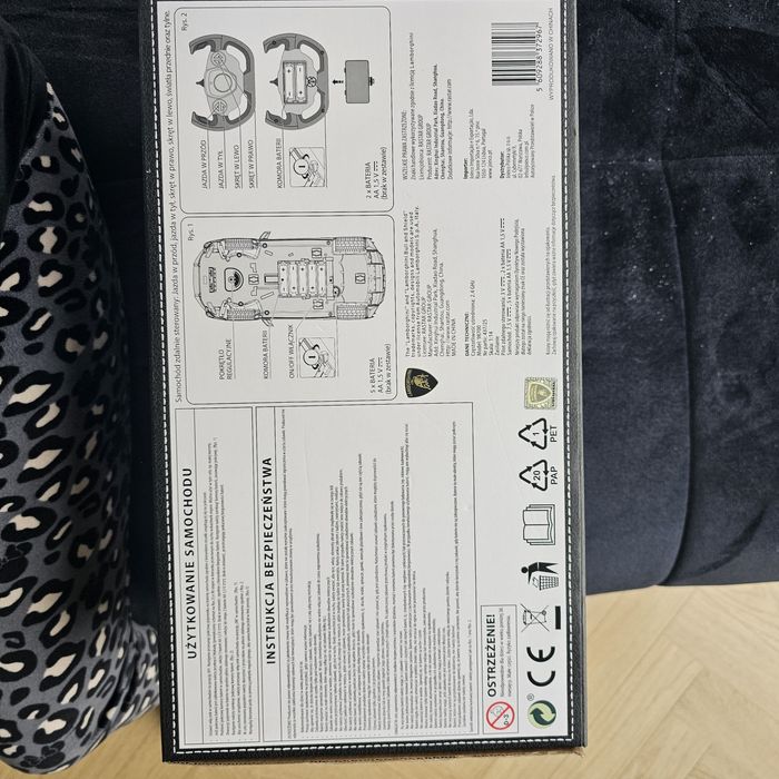 Lamborghini huracan sto sterowany zdalnie.