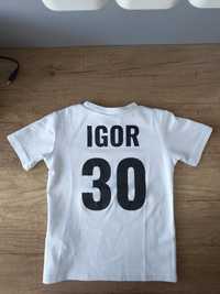 Sportowa koszulka imię Igor