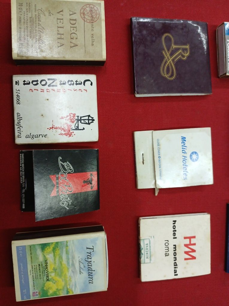13 Caixas/Carteiras de Fósforos Em Miniatura