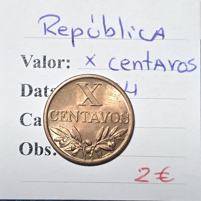 X centavos 1964 soberba