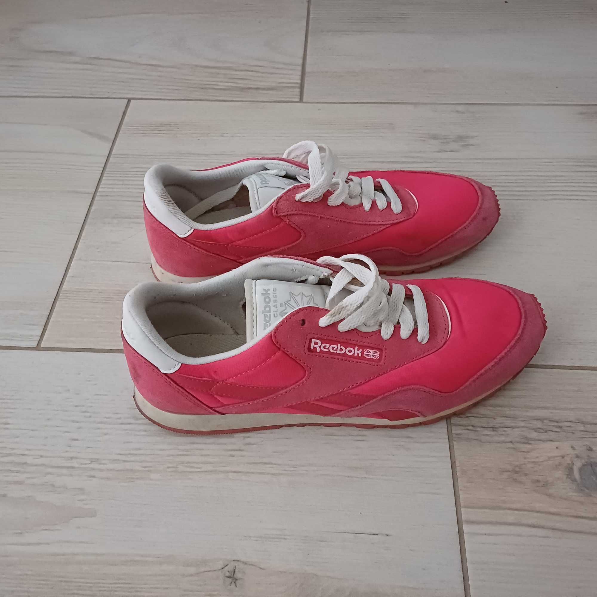 Adidasy reebok damskie różowe