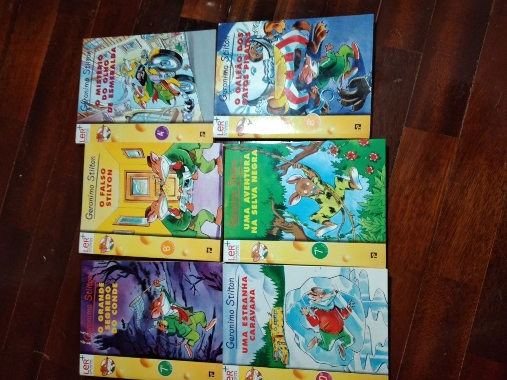 Livros Geronimo Stilton