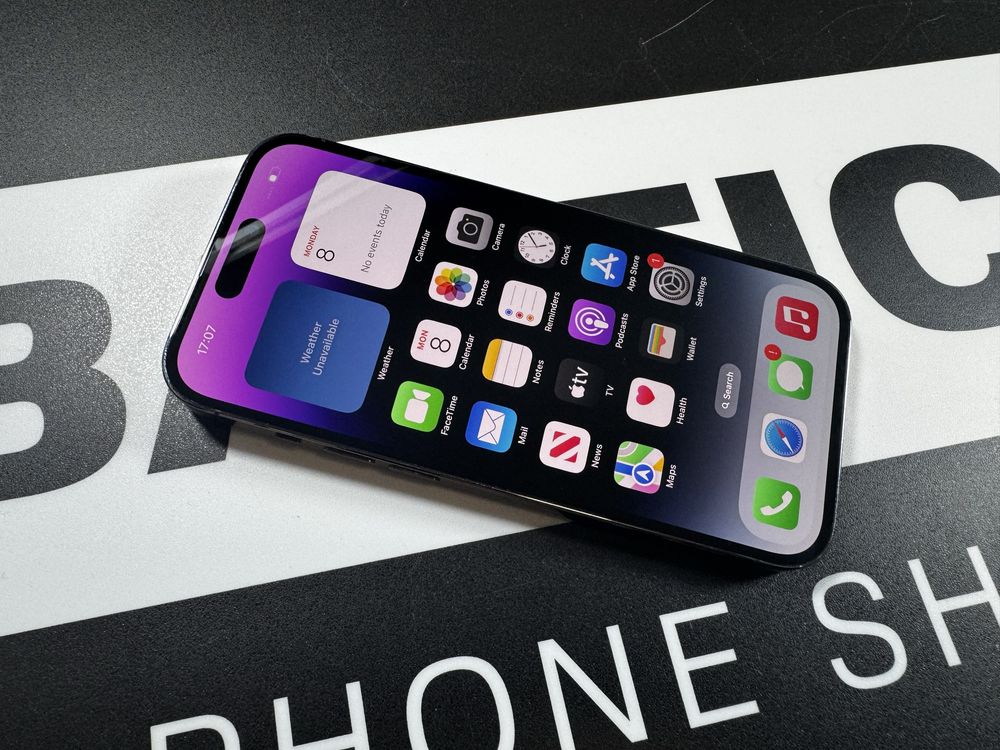 Ladny Apple iphone 14 pro 128GB Purple kondycja 95%