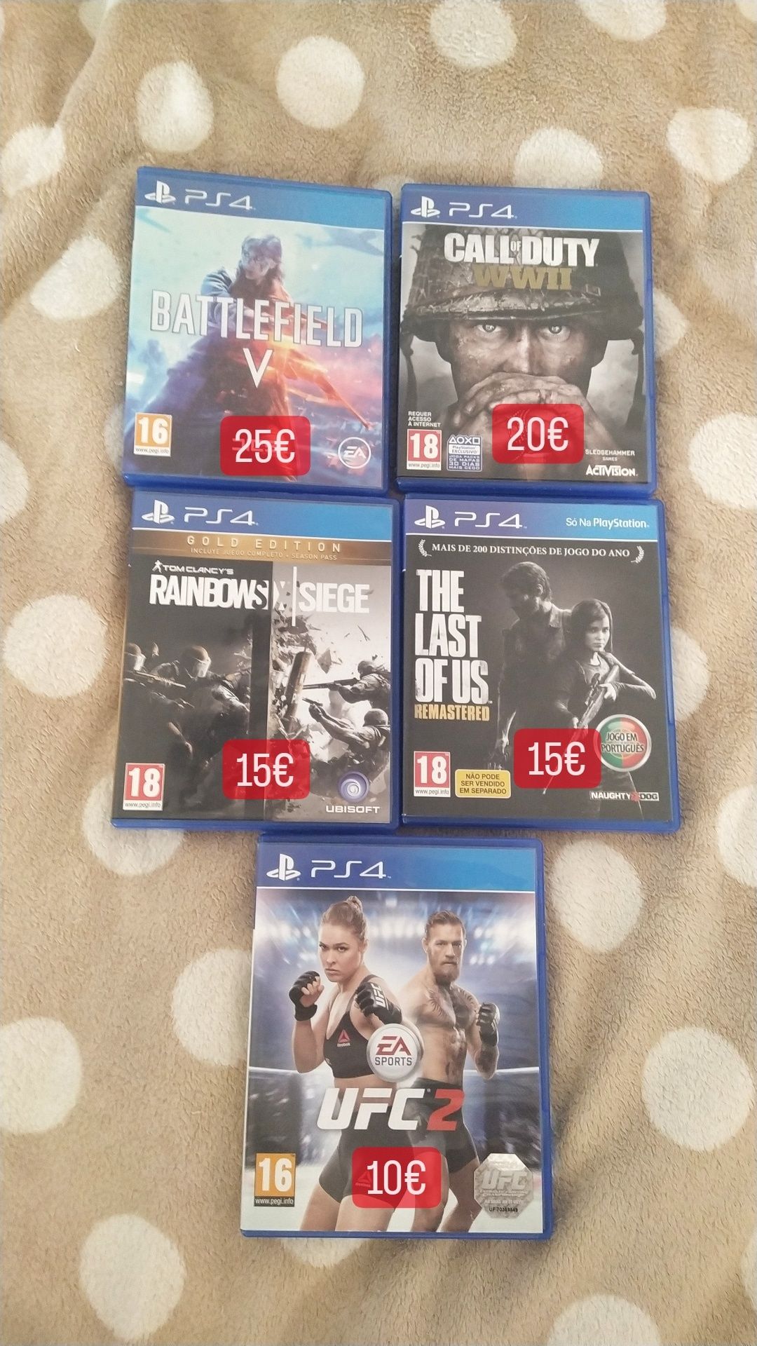 Jogos PS4 guerra