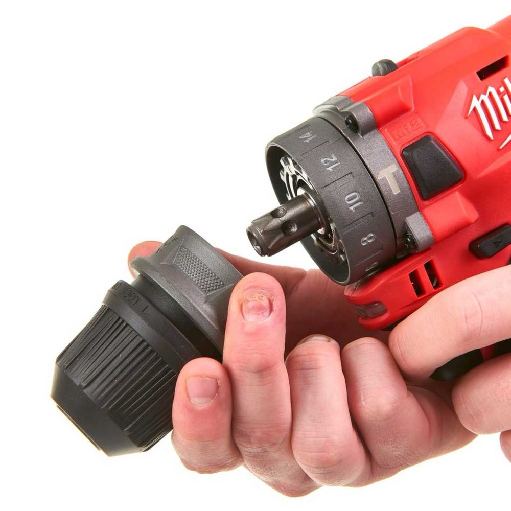 Дриль-шурупокрут з ударом акумуляторний MILWAUKEE, M12 FPDX-202X