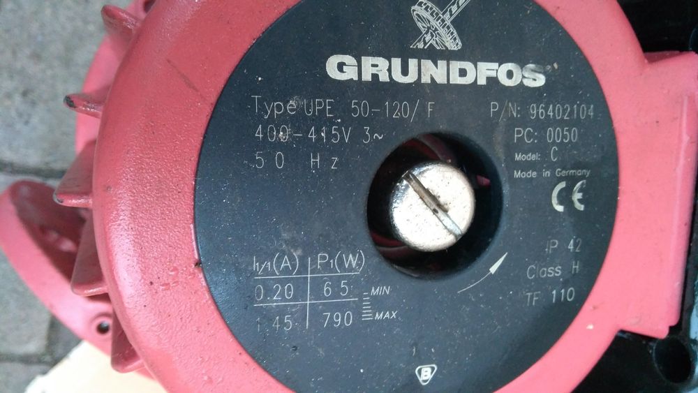 Pompa Grundfos UPE 50-120 F używana z gwarancją