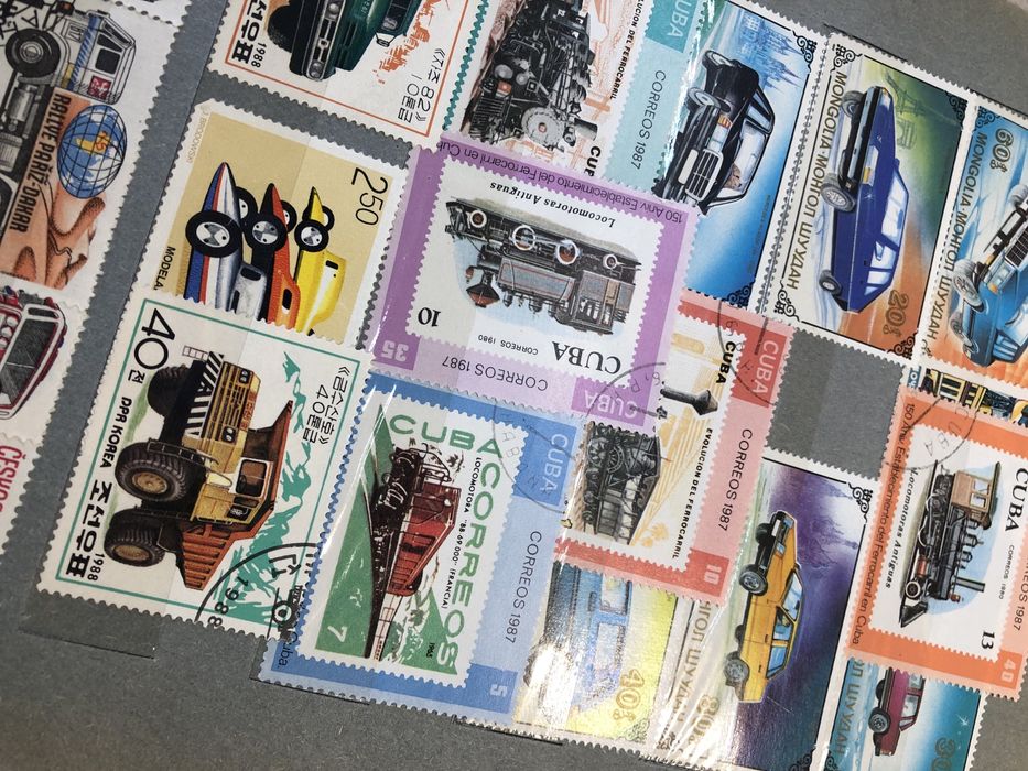 Марки  +  альбом