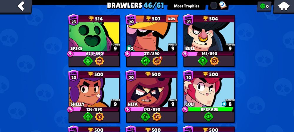 Продам акаунт в .БРАВЕЛ СТАРС