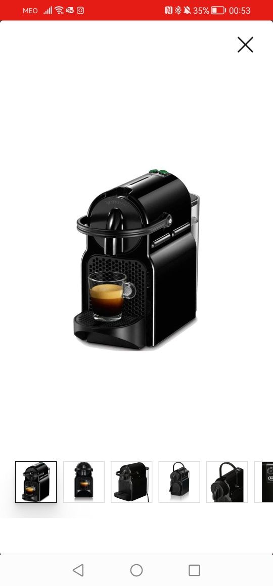 Acessórios para máquinas de café Nespresso Inissia