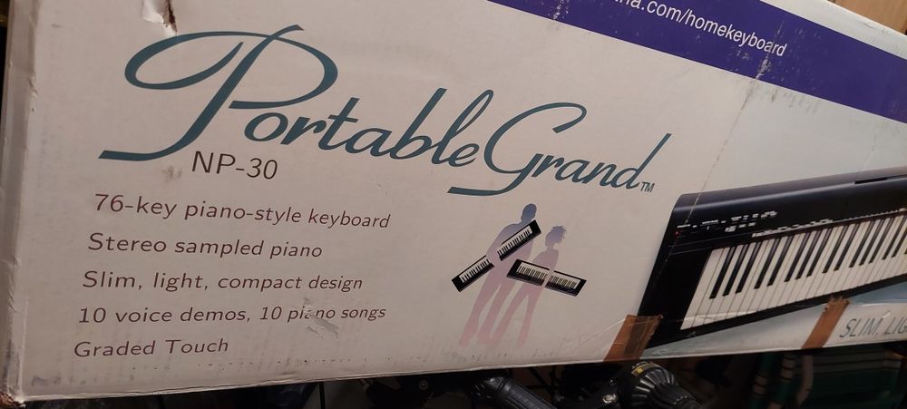 Teclado Eletronico Yamaha NP30 76 teclas NOVO