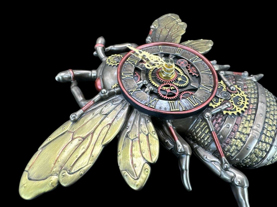 Steampunk Zegar Ścienny Pszczoła Veronese  Wu77408a4