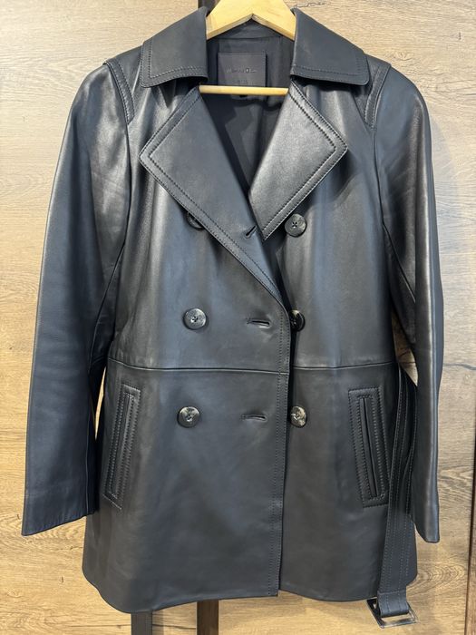 Тренч із шкіри наппа від Massimo Dutti