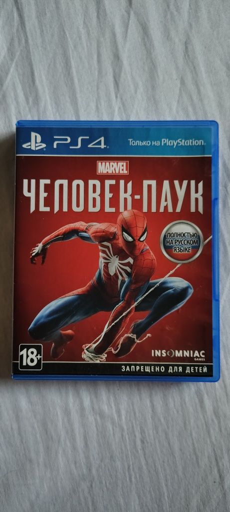 Человек-паук ps4 rus