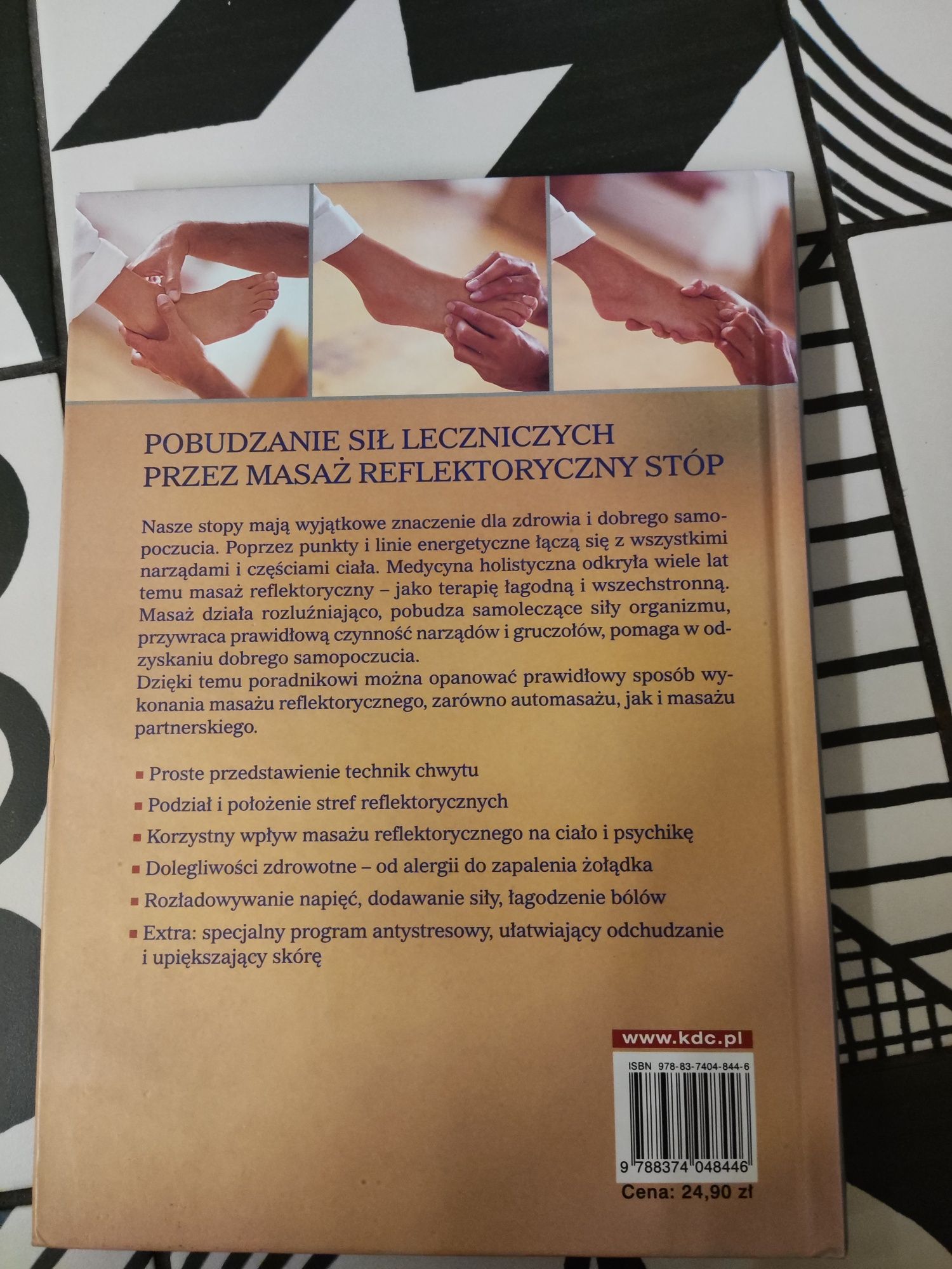 Książka leczniczy masaż stóp. Birgit Frohn