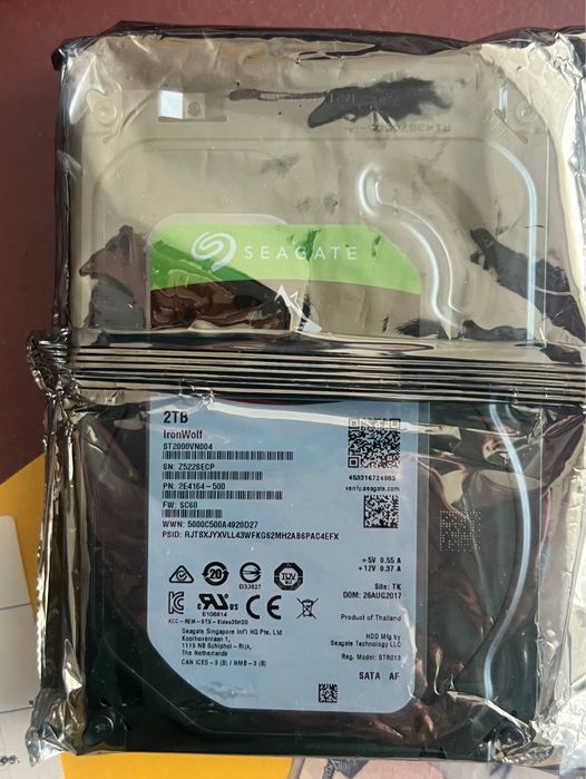Диск Seagate IronWolf 2TB ST2000VN004 торг+