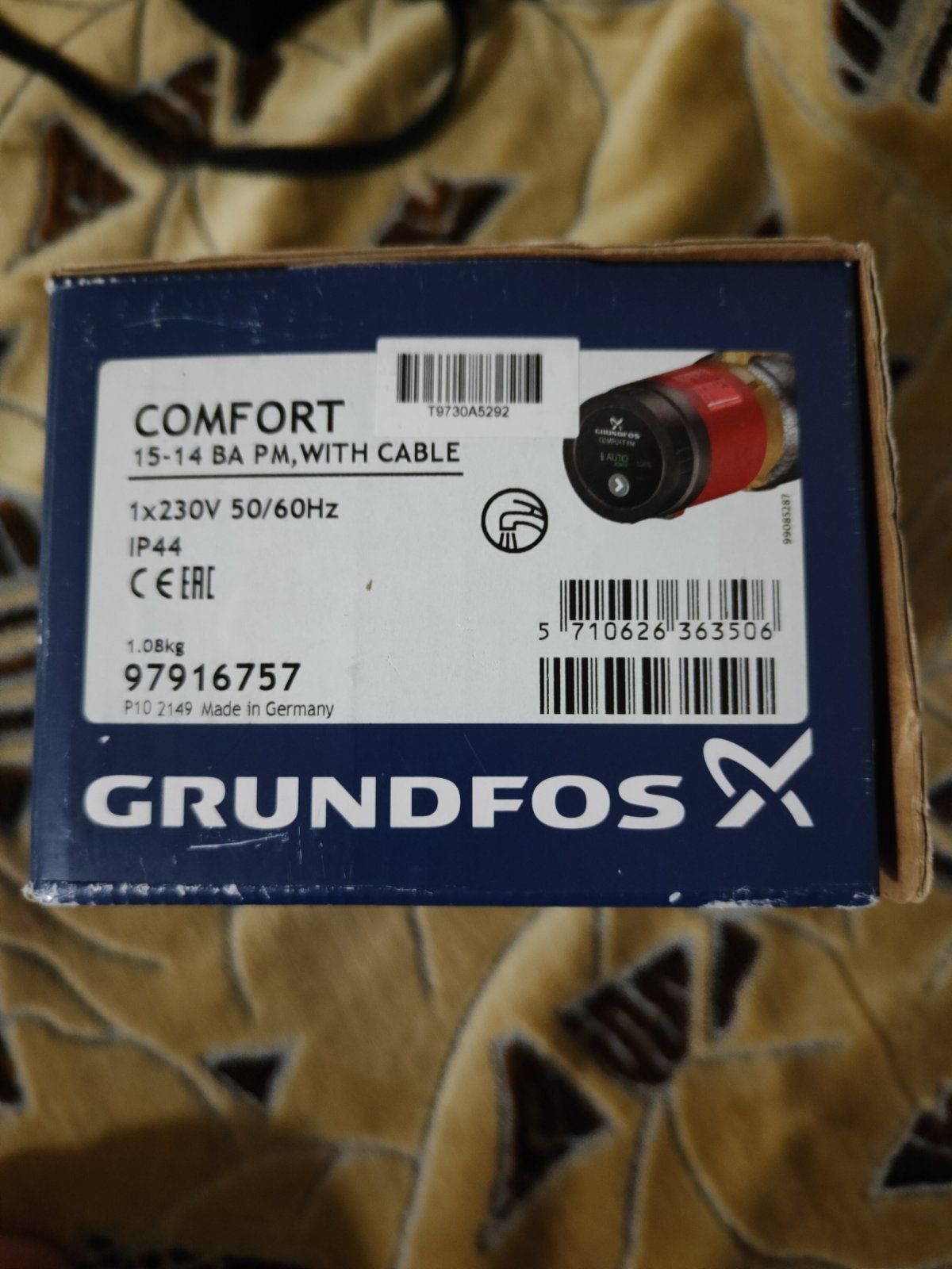 Циркуляційний насос Grundfos Comfort 15-14 BА РМ з функцією AUTOADAPT