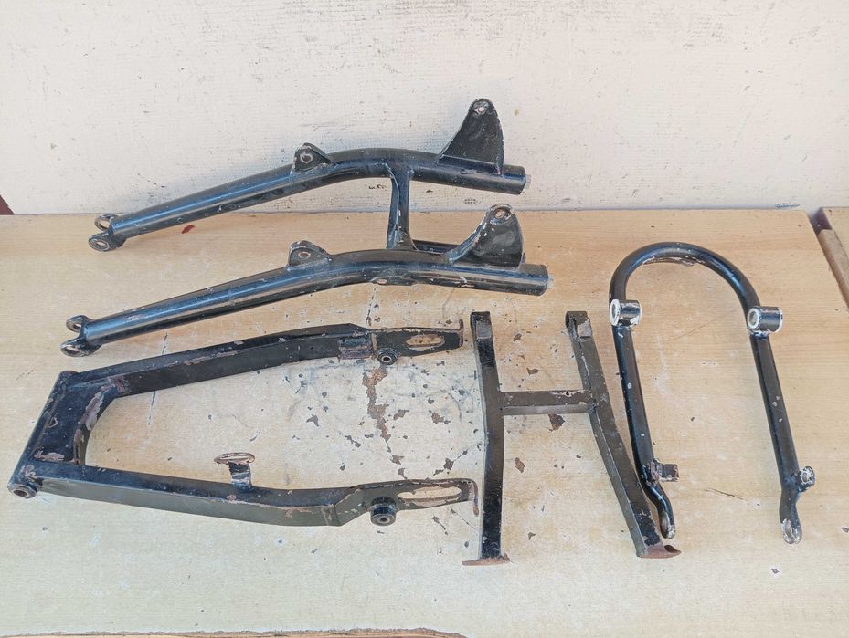 SHL M11 - części - zawieszenie przód - tył - widełki - wahacze - (MK)