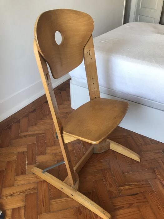 Cadeira infantil evolutiva madeira