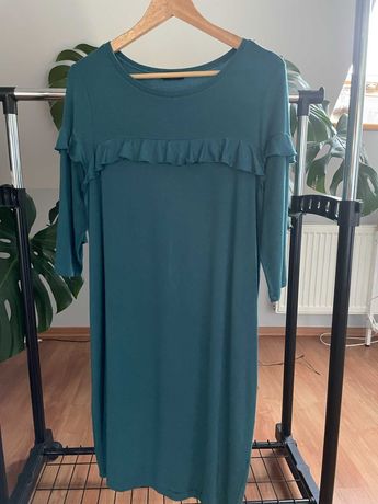 Sukienka Makalu - morski zielony - rozmiar 40