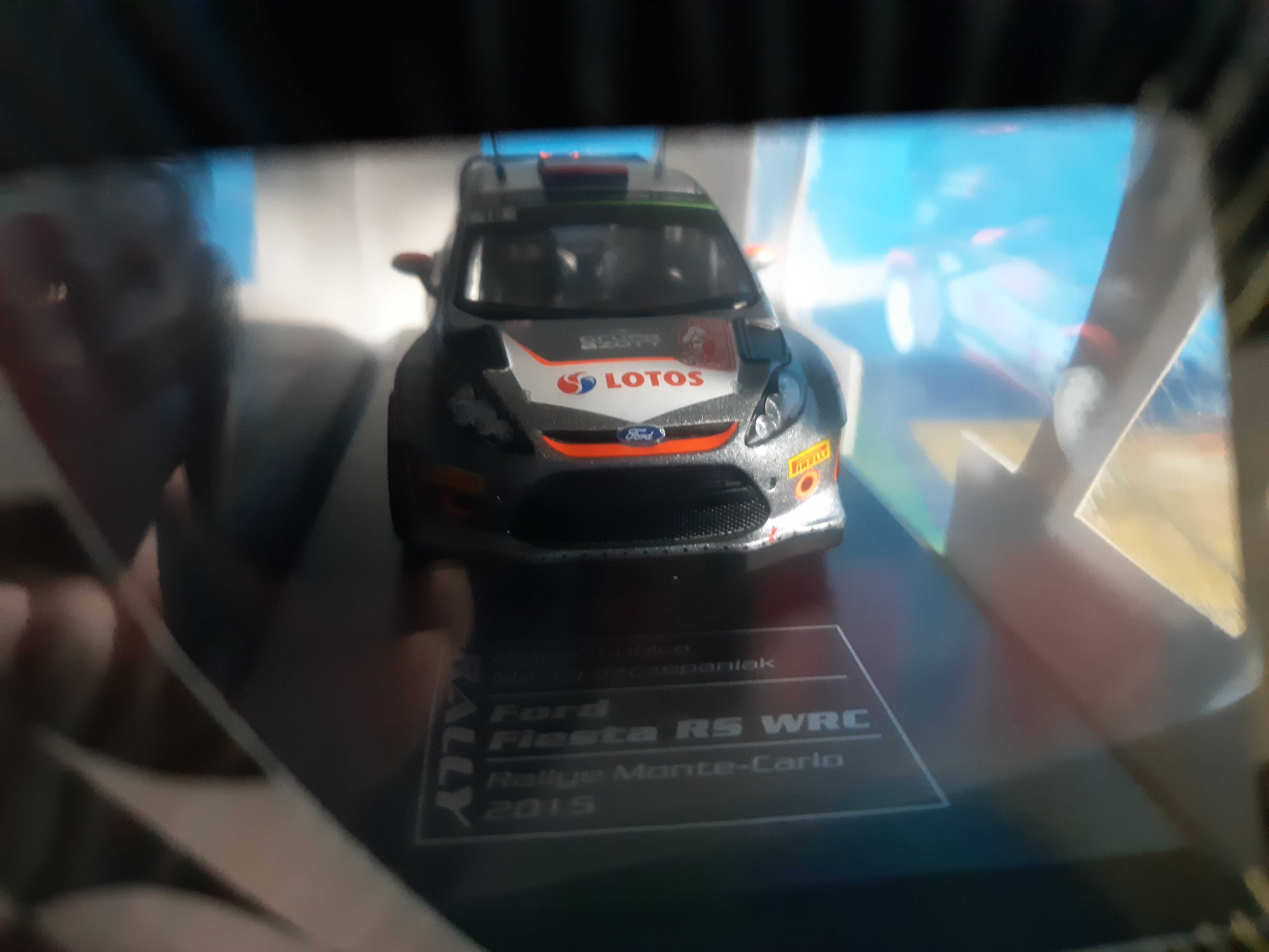 Ford Fiesta RS WRC Kubica/Szczepaniak Diecast Club 1:43