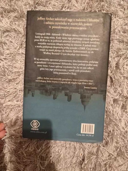 książka I tak wygrasz, Jeffrey Archer