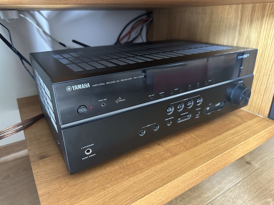 2x JBL ES90 + Yamaha RX-V479 – zestaw stereo + oryginalne akcesoria