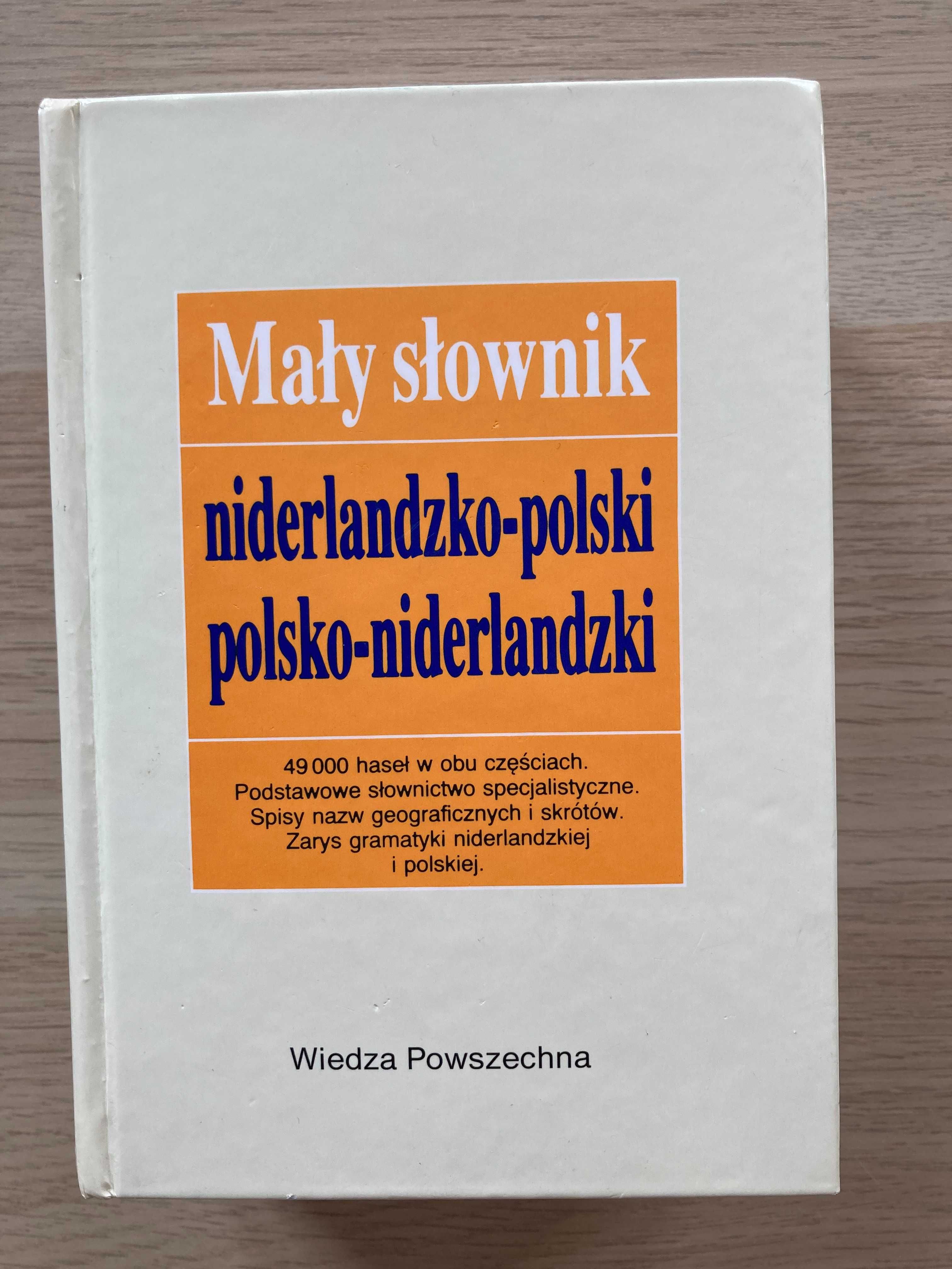 Mały słownik niderlandzko=polski, polsko-niderlandzki