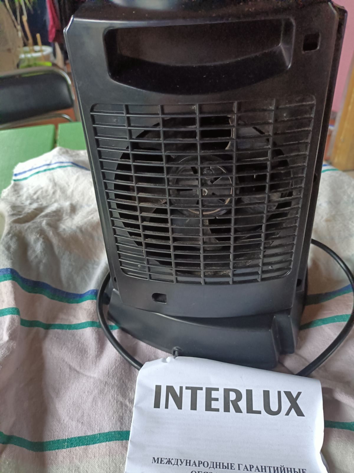 Керамический электрический вентилятор INTERLUX