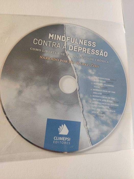 Mindfulness Contra a Depressão de Mark Williams, Kabat-Zinn, outros