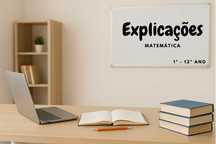 Explicações Matemática 1º ao 12ª ano Gualtar