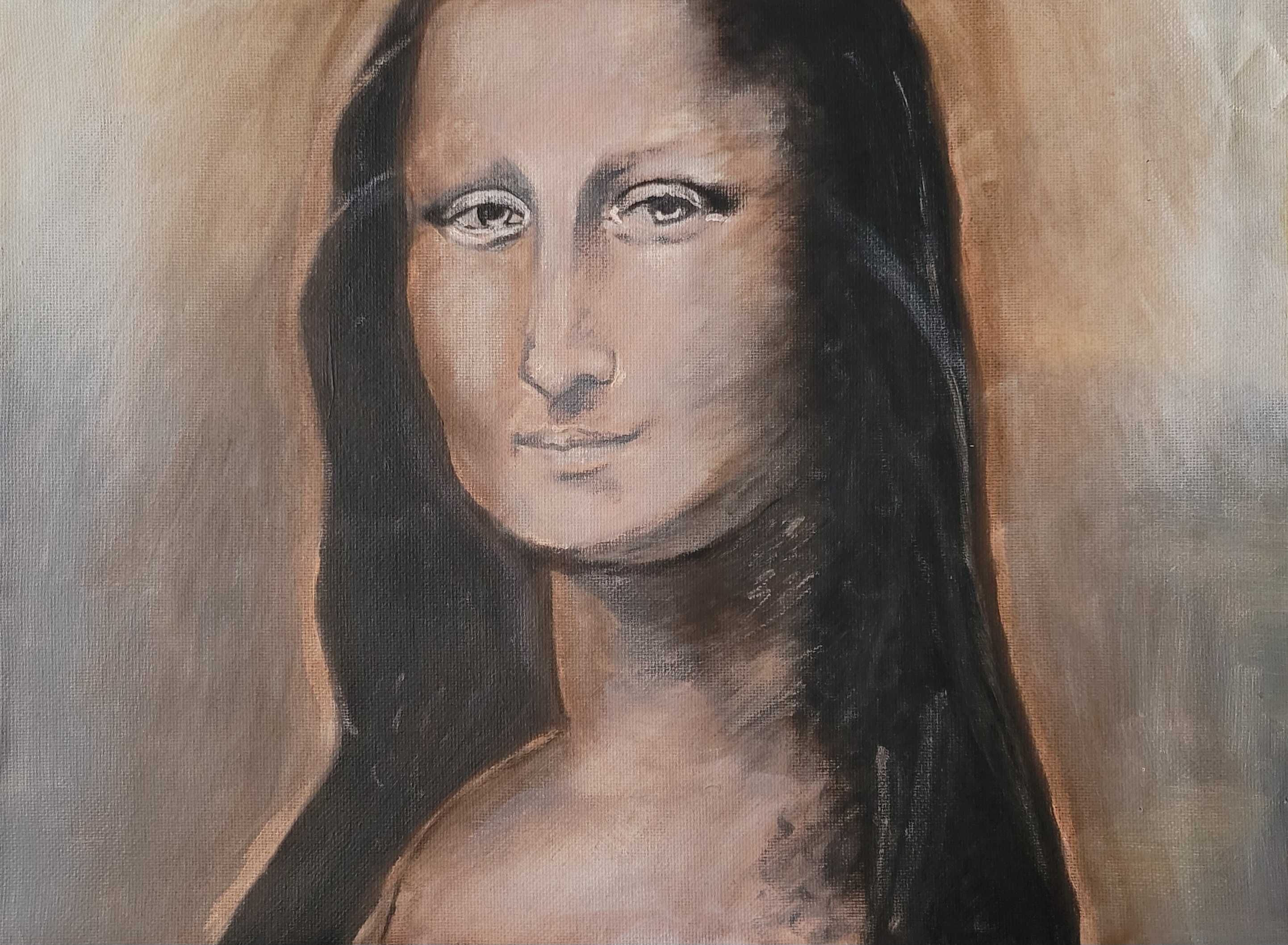 Mona Lisa obraz akrylowy 29,2x38,7