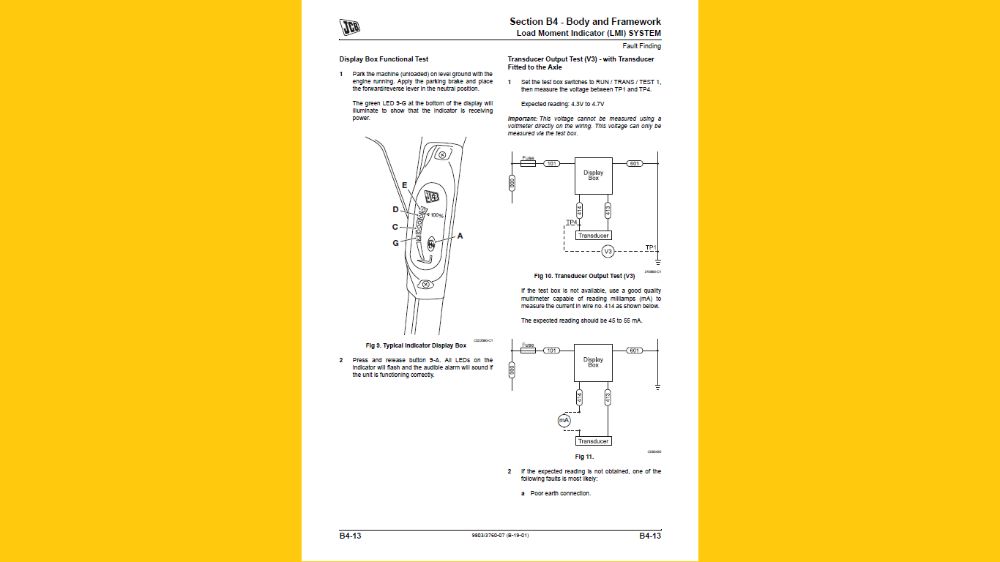 Instrukcja napraw JCB 225, 225T, 260, 260T, 280, 300, 300T, 320T, 330