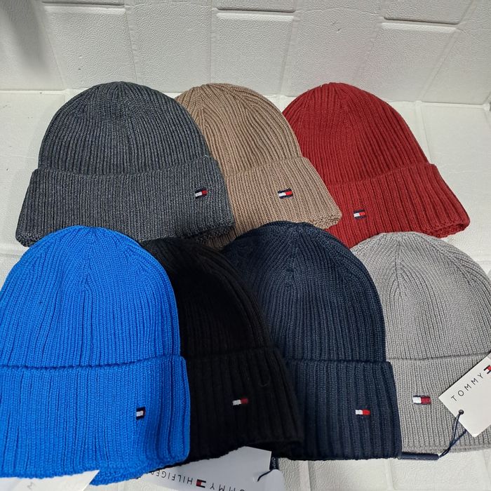 Шапка Tommy Hilfiger  осенняя демисизонная коттон