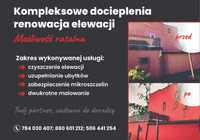 Malowanie elewacji docieplenia