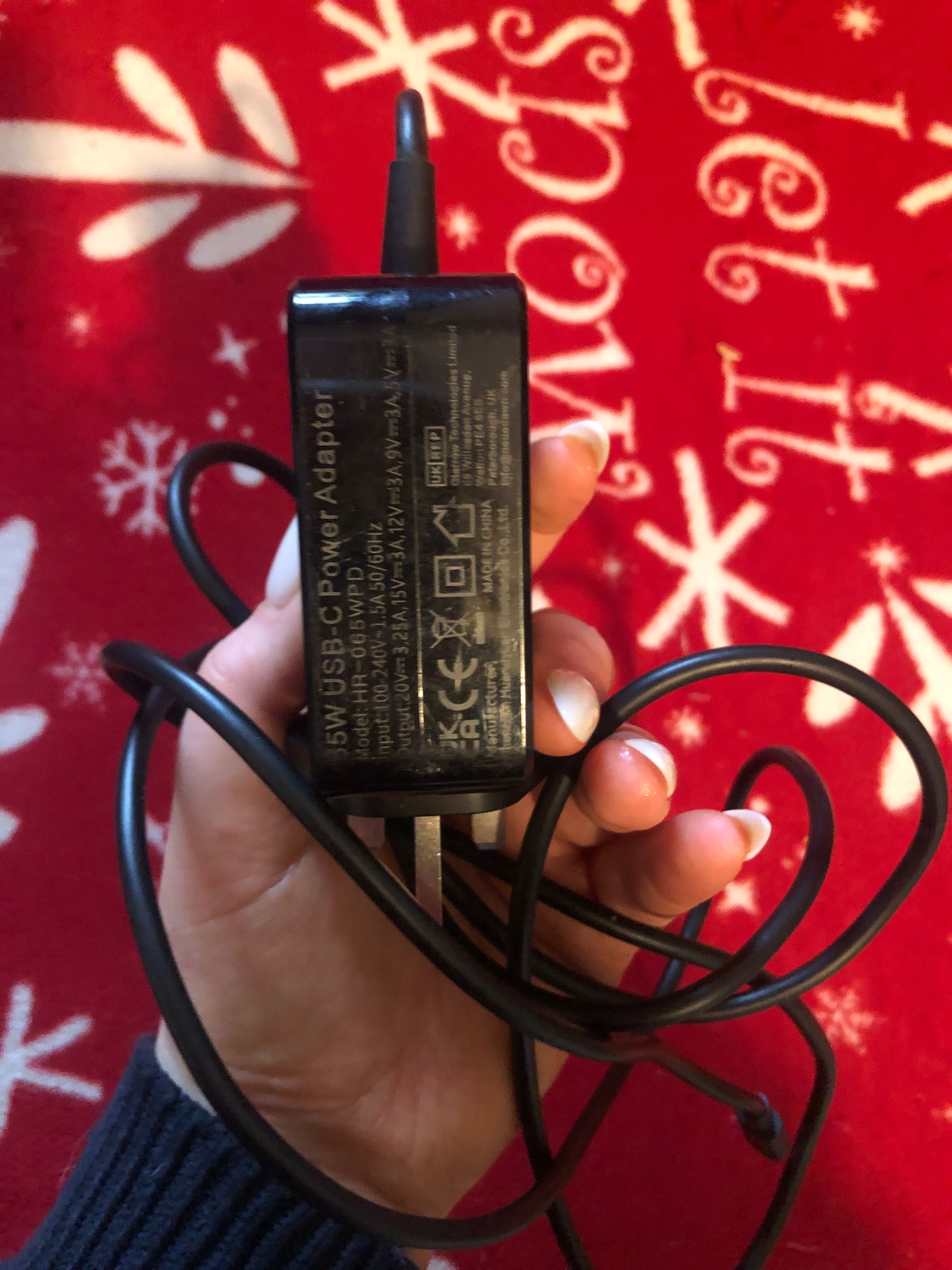 Ładowarka USB-C 65W do laptopa lub telefonu
