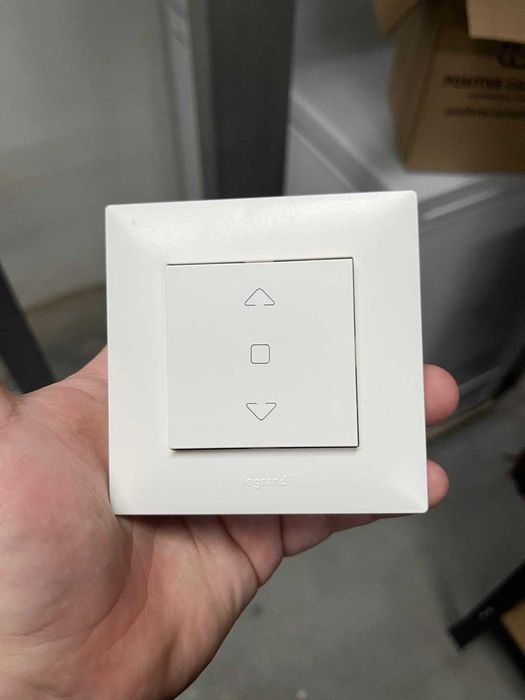 Interruptor de estores LEGRAND NILOÉ BRANCO