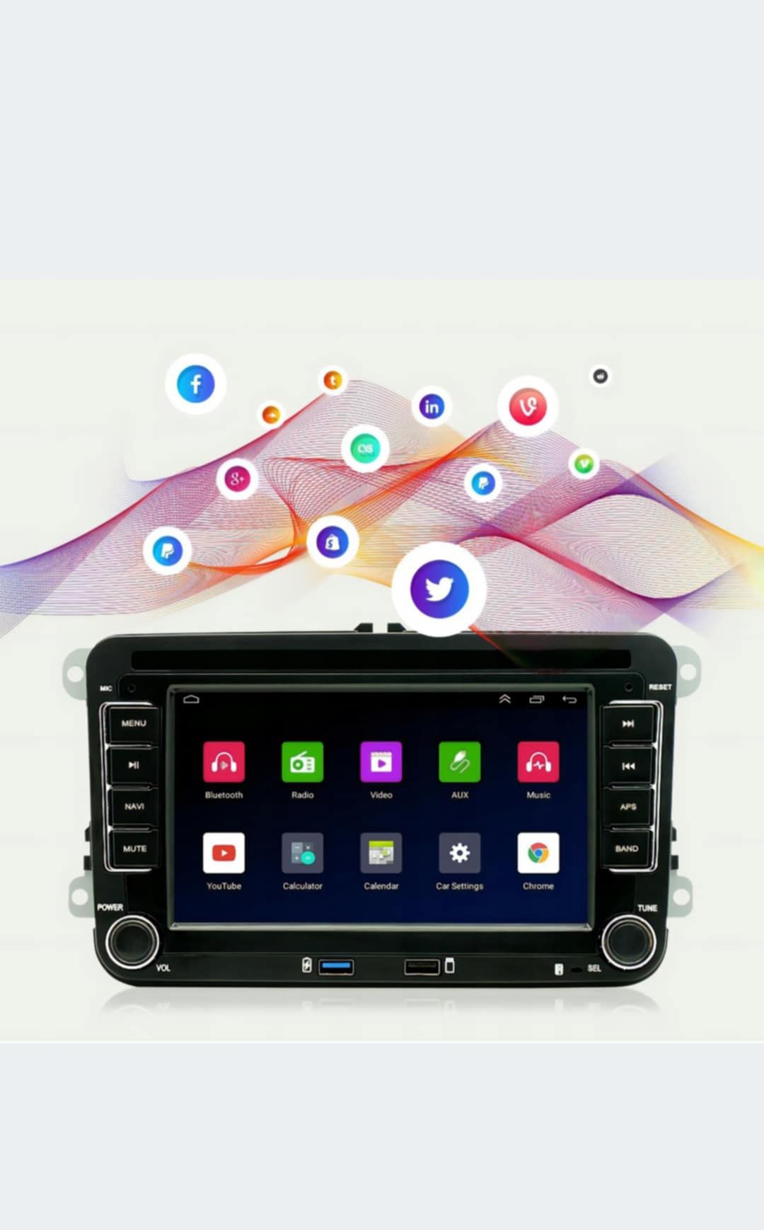 Radio z Nawigacją Android Passat B6,Golf5,6, Seat