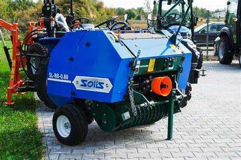 Mini prasa rolująca SOLIS SL-RB-0.8 - Prasa zwijająca Solis