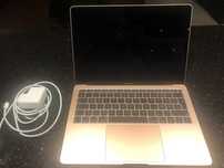 Apple MacBook Air 2018 i5 SSD 256GB Gold, stan idealny + Windows