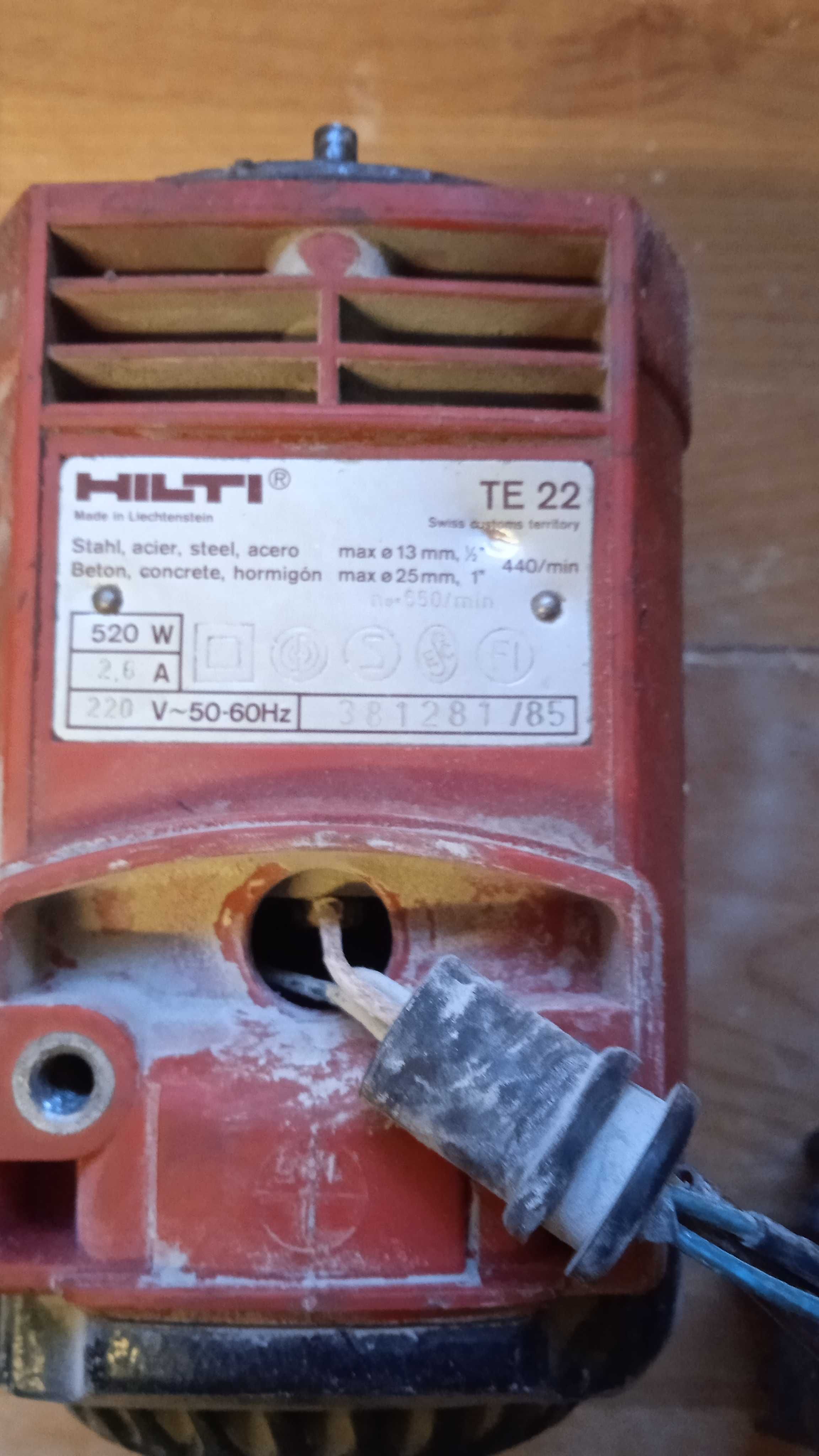 Hilti te 22 młotowiertarka