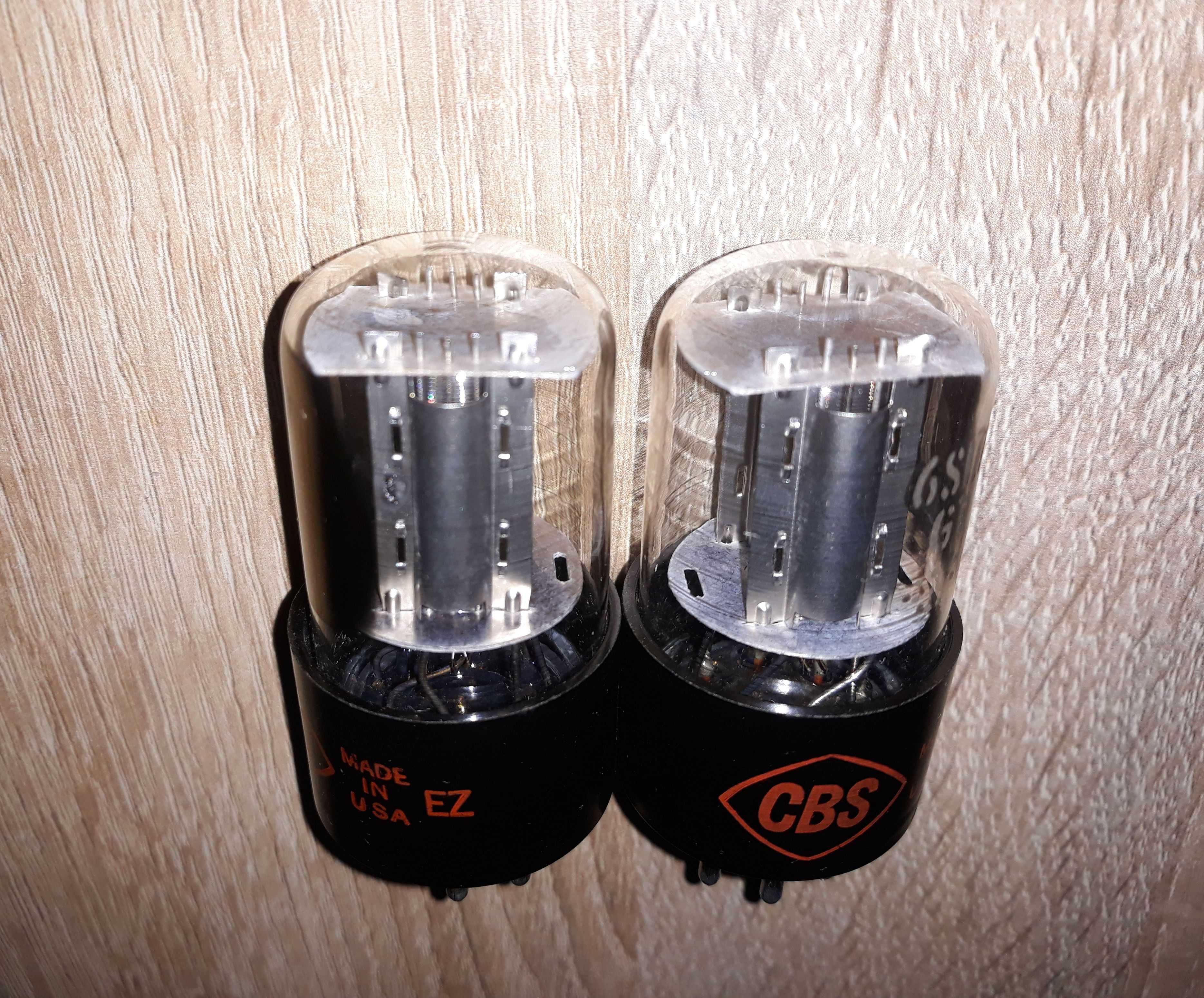 CBS 6SL7 GT (6N9S) lampy elektronowe