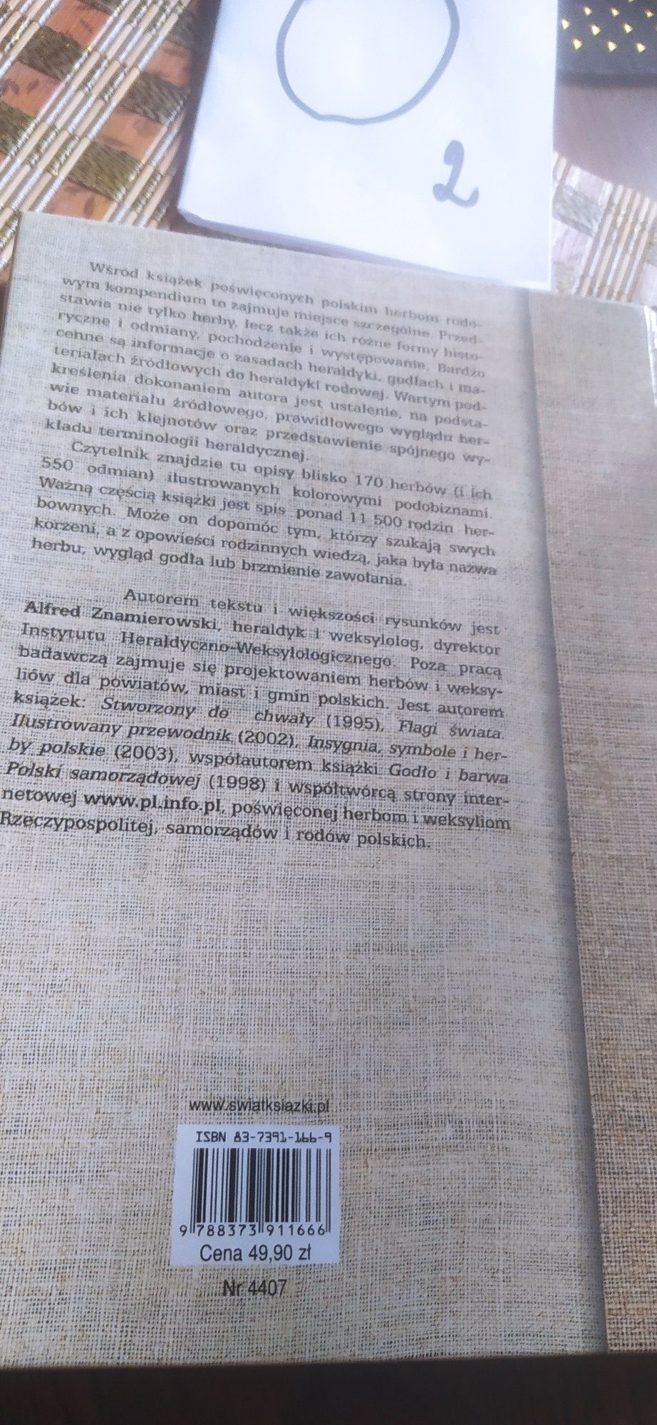 Herbarz Rodowy Alfred Znamierowski