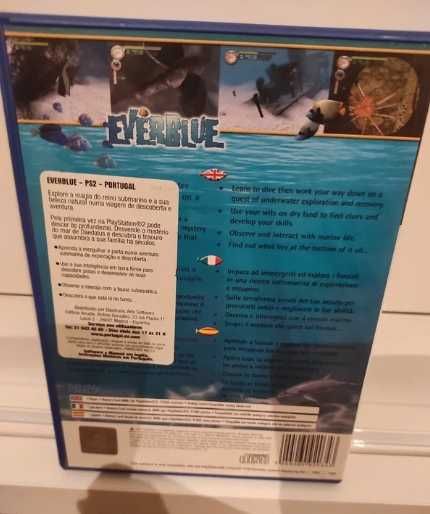 Everblue PAL PT Ps2 ( completo com manual)