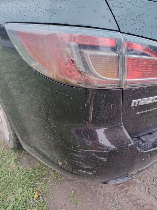 Mazda 6 GH 2.0 Diesel 2008- Kombi- Sprzedam jako uszkodzoną