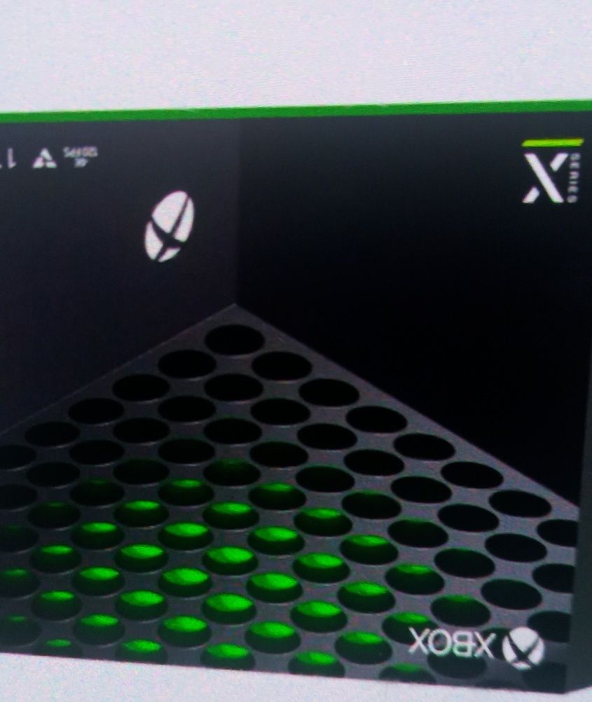Konsola najnowsza Xbox seria x tylko raz otwarta
